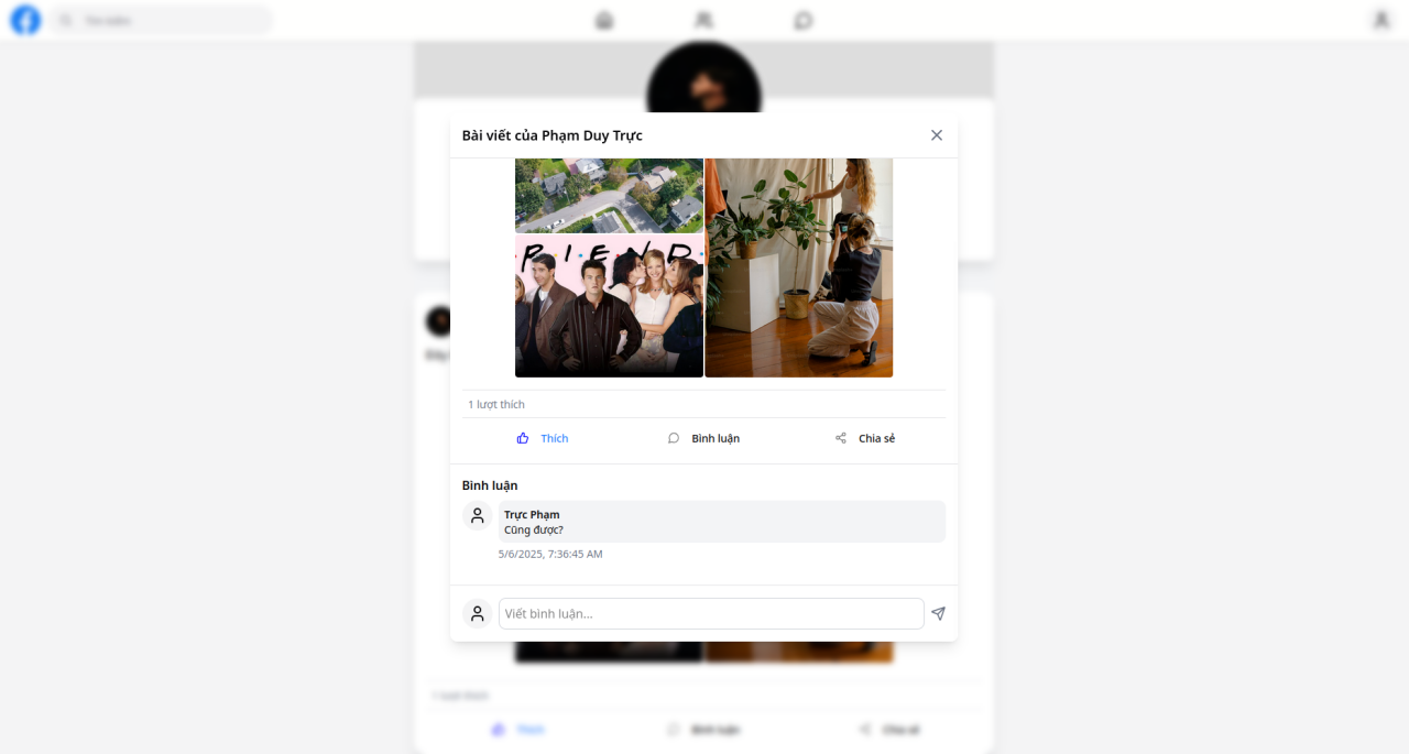 Comment dialog